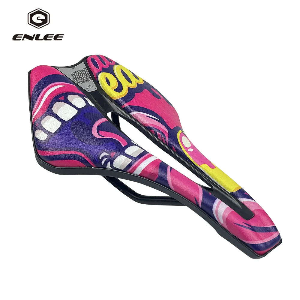 ENLEE Bicycle Hollow Seat Personality Trend Short Nose Mountain Bike Road Saddle Cushion Bicycle Seat Cushion
ENLEE Bicycle Hollow Seat Personality Trend Short Nose Mountain Bike Road Saddle Cushion Bicycle Seat Cushion