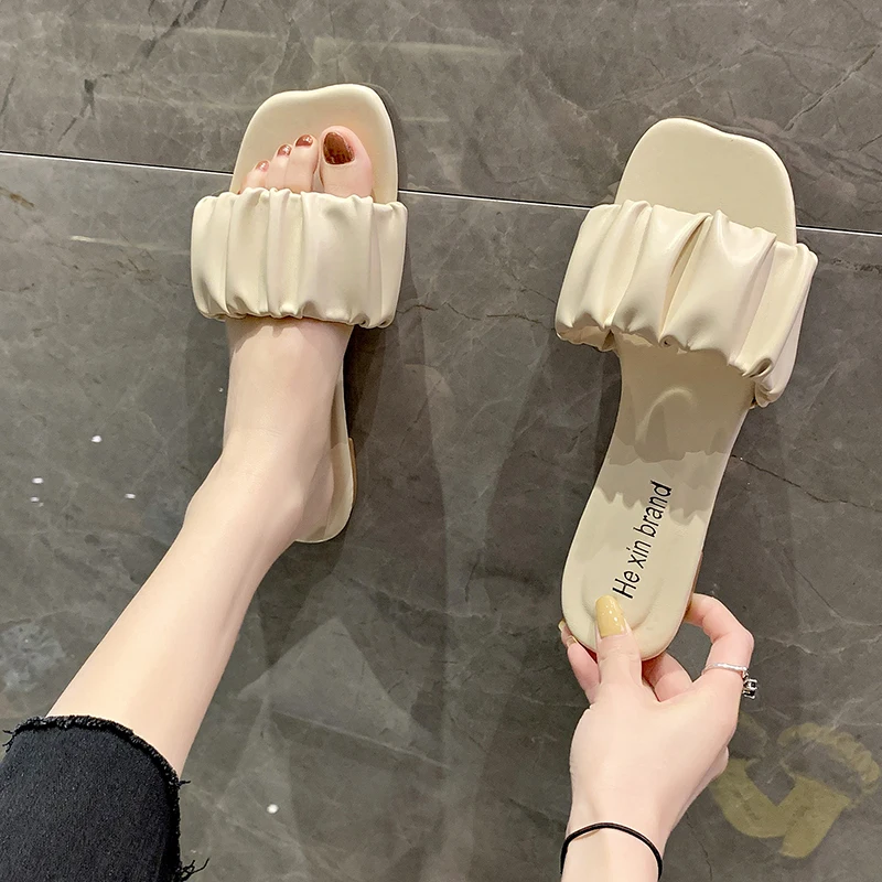 Shoes Ladies' Slippers Slipers Women Luxury Slides 2021 Flat Designer Soft PU Fashion Casual Rome Basic Leisure Female Shoes Sli
Shoes Ladies' Slippers Slipers Women Luxury Slides 2021 Flat Designer Soft PU Fashion Casual Rome Basic Leisure Female Shoes Sli