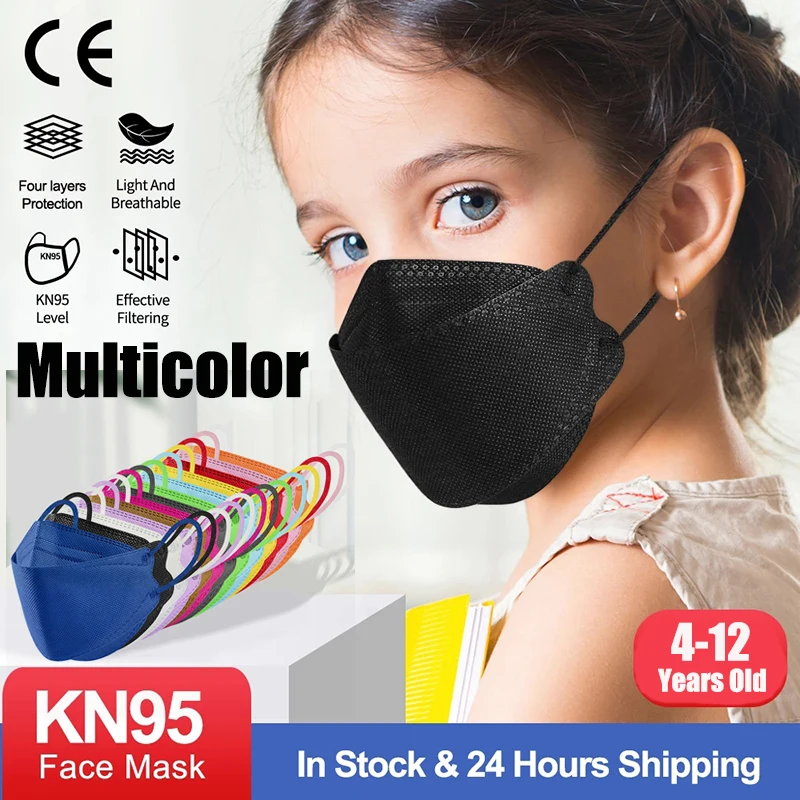 Детские дышащие маски kn95 ffp2mask маска респиратор N95 KN95|Маски| |