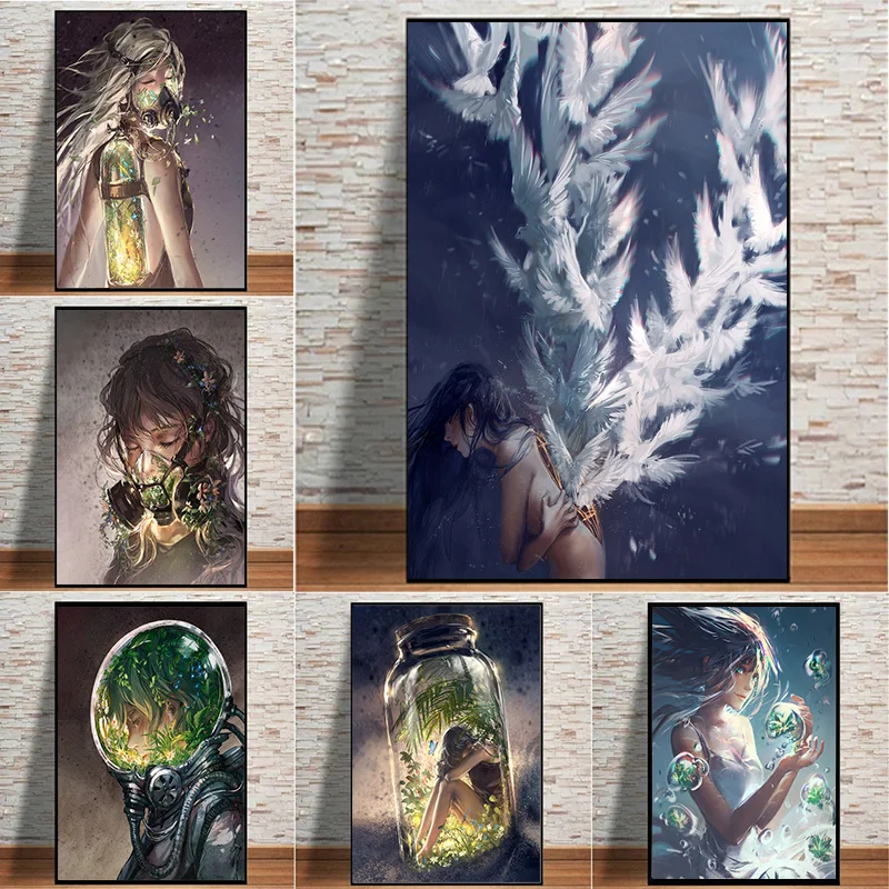 Surrealism Art The World Of Fantasy Canvas Painting Abstract Posters And Prints For Girls Bedroom Cartoon Home Decor Cuadros
Surrealism Art The World Of Fantasy Canvas Painting Abstract Posters And Prints For Girls Bedroom Cartoon Home Decor Cuadros