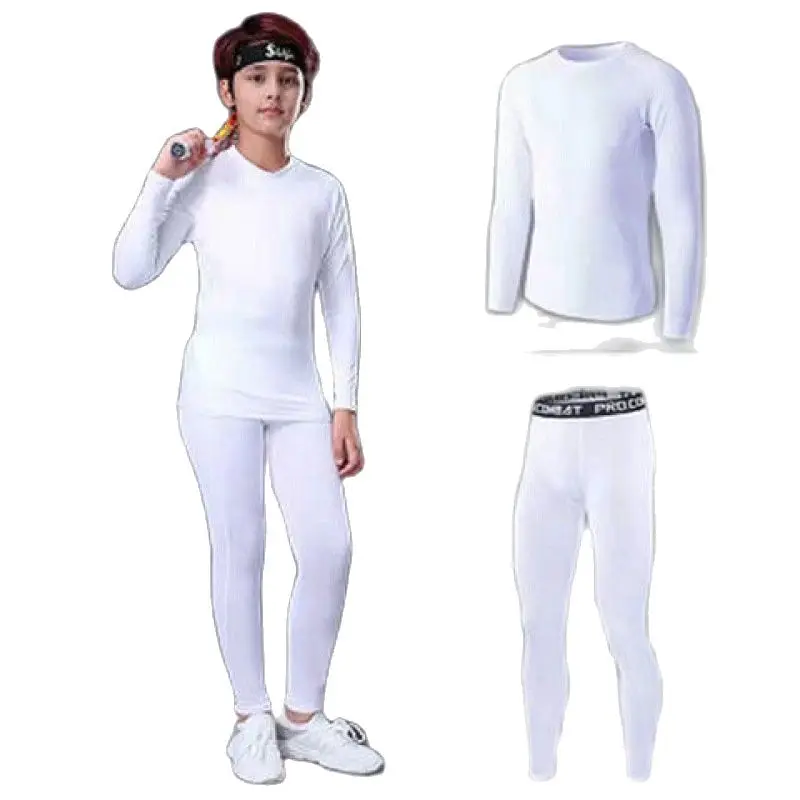 White Color Tights Training Suit Solid Color Dry Clothing Autumn Winter Suit Boy Sports Exercise Cycling Riding for Girl and Boy
White Color Tights Training Suit Solid Color Dry Clothing Autumn Winter Suit Boy Sports Exercise Cycling Riding for Girl and Boy