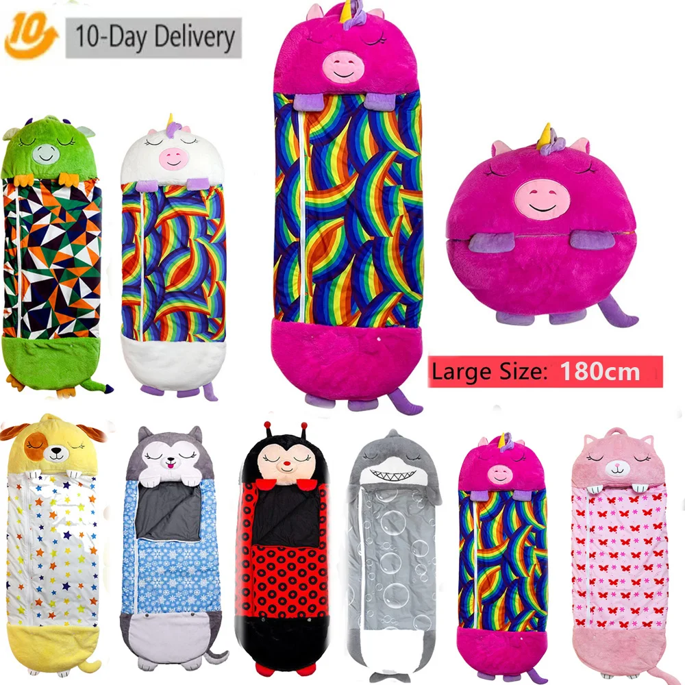 Children Cartoon Blanket Kids Sleeping Bags Plush Doll Pillow Baby Warm Soft Lazy Animal Sleepsacks Girls Boys Pillow Sleepsacks
Children Cartoon Blanket Kids Sleeping Bags Plush Doll Pillow Baby Warm Soft Lazy Animal Sleepsacks Girls Boys Pillow Sleepsacks
