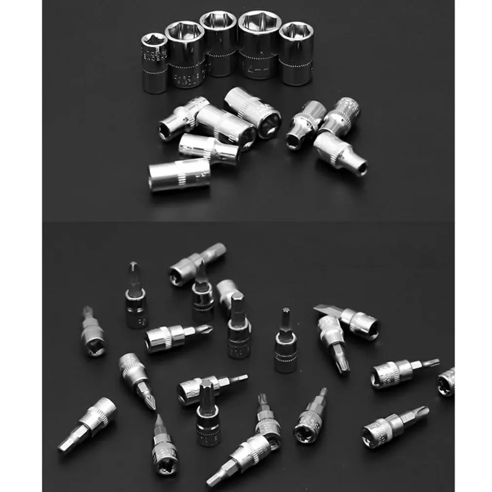 46Pcs/Set Mechanics Car Hand Tool Set Carbon Steel Combination Set Wrench Socket Spanner Screwdriver For Auto Repair Toolbox
46Pcs/Set Mechanics Car Hand Tool Set Carbon Steel Combination Set Wrench Socket Spanner Screwdriver For Auto Repair Toolbox