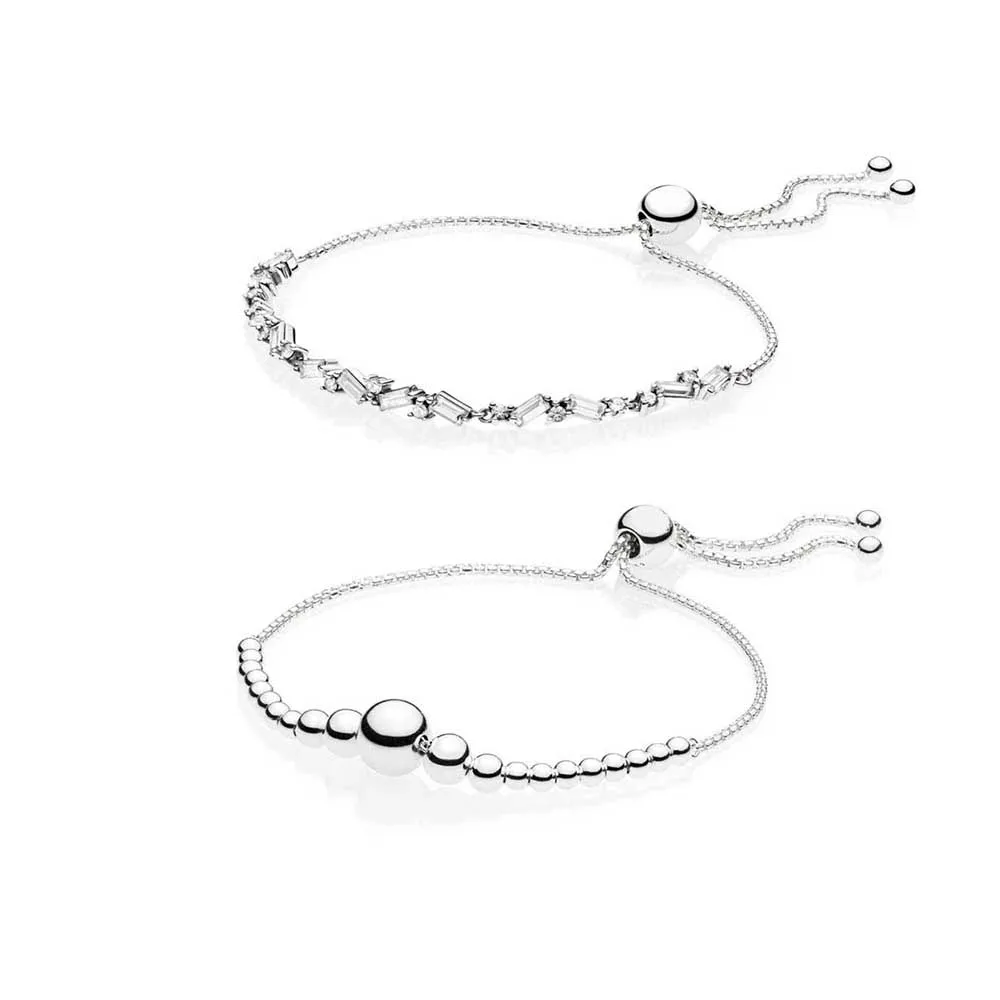 New 100% 925 Sterling Silver Bracelet Silver Glacial Beauty Sliding Bracelet Fit European Charms Diy Jewelry
New 100% 925 Sterling Silver Bracelet Silver Glacial Beauty Sliding Bracelet Fit European Charms Diy Jewelry