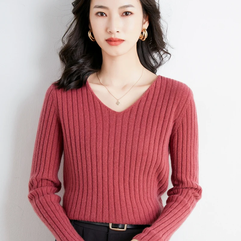 2021 fall/winter new style V-neck drawstring bottoming shirt women's long-sleeved pullover loose cotton sweater
2021 fall/winter new style V-neck drawstring bottoming shirt women's long-sleeved pullover loose cotton sweater