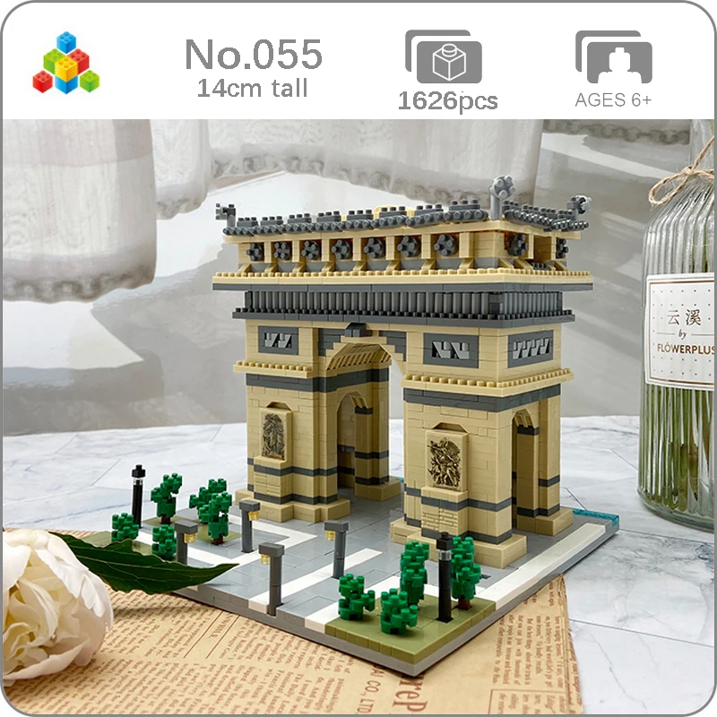 YZ Architecture World Arch of Triumph Gate DIY Assemble Mini Diamond Bricks 3D Model Building Blocks Toy for Boy Children Gifts
YZ Architecture World Arch of Triumph Gate DIY Assemble Mini Diamond Bricks 3D Model Building Blocks Toy for Boy Children Gifts