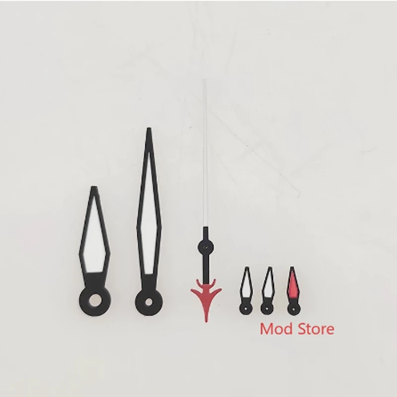 Super Green Luminous Black White Red Watch Hand For 6 Hands Pilot's Finish Chronograph Watch Fit Miyota Cal.0S00 Mov't
Super Green Luminous Black White Red Watch Hand For 6 Hands Pilot's Finish Chronograph Watch Fit Miyota Cal.0S00 Mov't