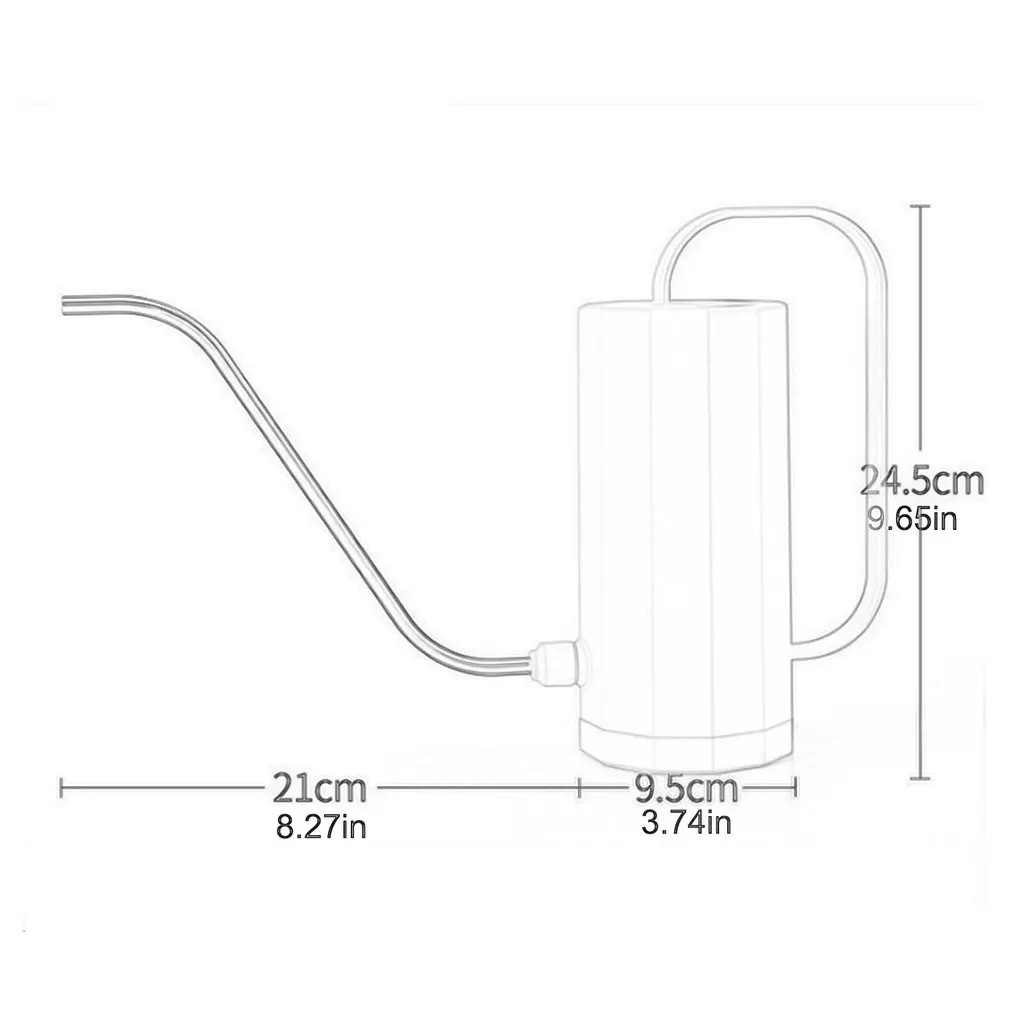 1.2 Liter Long Beaked Plant Flower Watering Pot Flower Gardening Supplies Not Tiring Hand Holding Watering Pot Irrigation Tool
1.2 Liter Long Beaked Plant Flower Watering Pot Flower Gardening Supplies Not Tiring Hand Holding Watering Pot Irrigation Tool