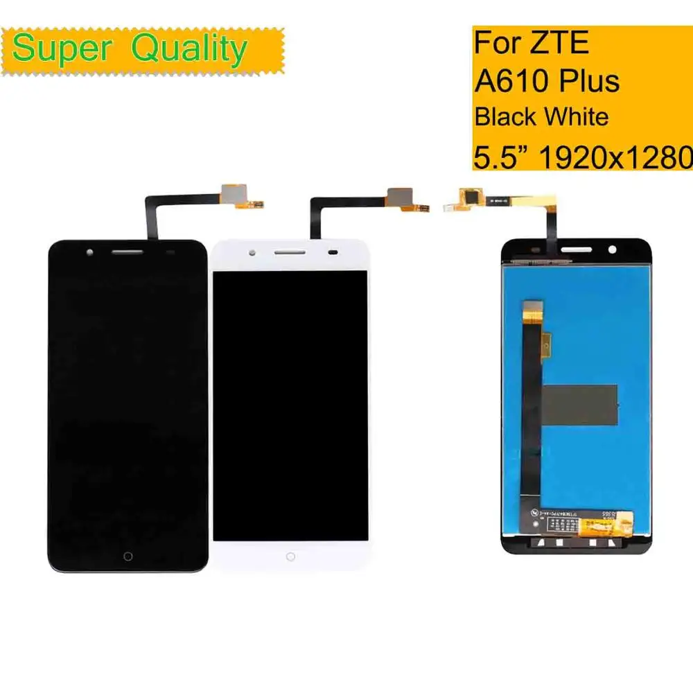 Original 5.0" For ZTE Blade A520 BA520 LCD Display Touch Screen Digitizer Assembly For ZTE A520 Screen LCD Complete Replacement
Original 5.0" For ZTE Blade A520 BA520 LCD Display Touch Screen Digitizer Assembly For ZTE A520 Screen LCD Complete Replacement