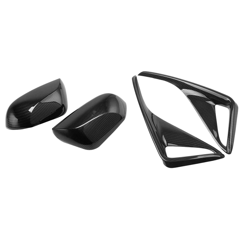 4 Pcs for Toyota C-HR 2016-2018 Car Accessories: 2 Pcs Rear Fog Lamp Cover Trim & 2 Pcs Rearview Side Mirror Cover Trim
4 Pcs for Toyota C-HR 2016-2018 Car Accessories: 2 Pcs Rear Fog Lamp Cover Trim & 2 Pcs Rearview Side Mirror Cover Trim