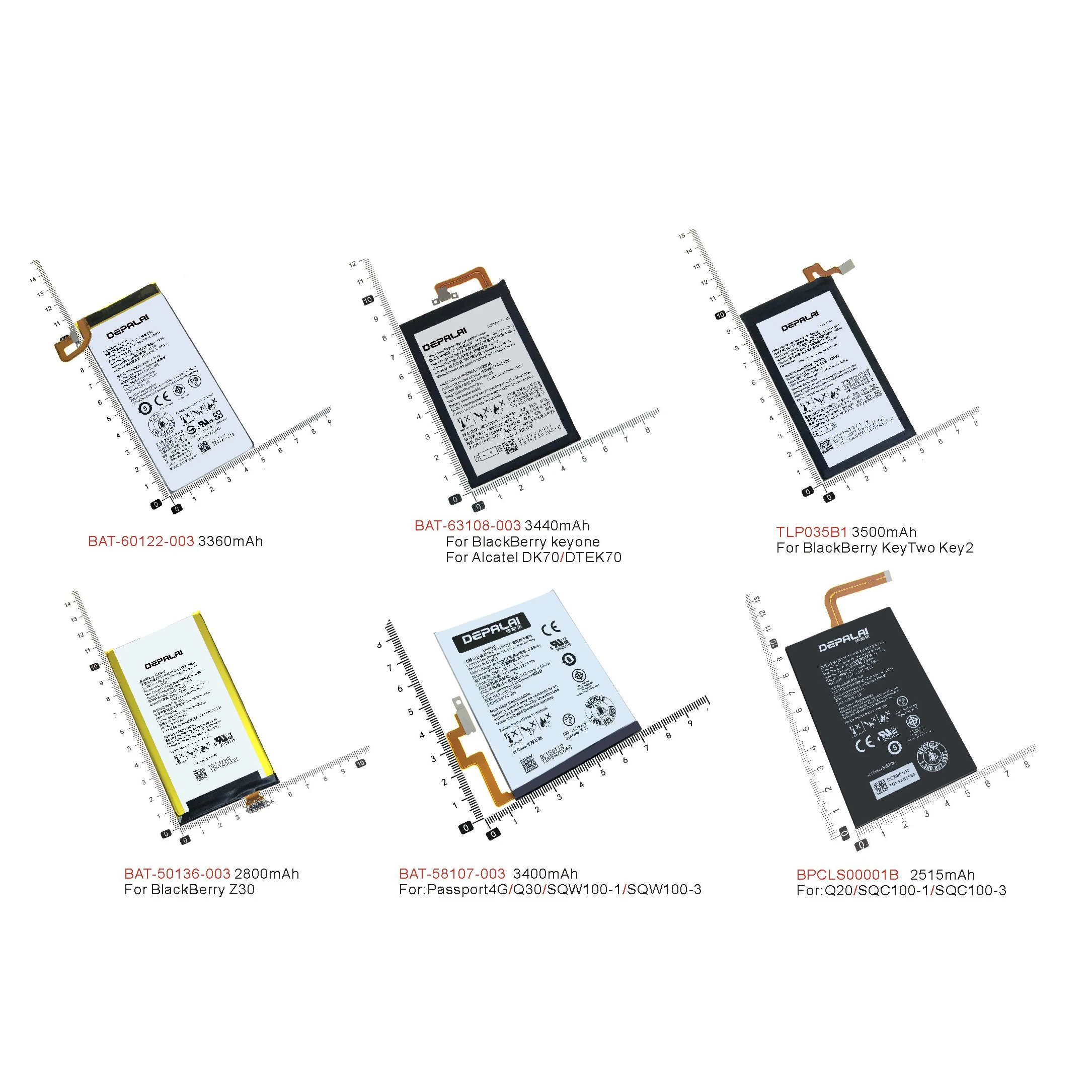 BAT-60122-003 For BlackBerry keyone Key2 Z30 Q20 battery DK70 Q30 BAT-63108-003 TLP035B1 BAT-50136-003 BAT-58107-003 BPCLS00001B
BAT-60122-003 For BlackBerry keyone Key2 Z30 Q20 battery DK70 Q30 BAT-63108-003 TLP035B1 BAT-50136-003 BAT-58107-003 BPCLS00001B