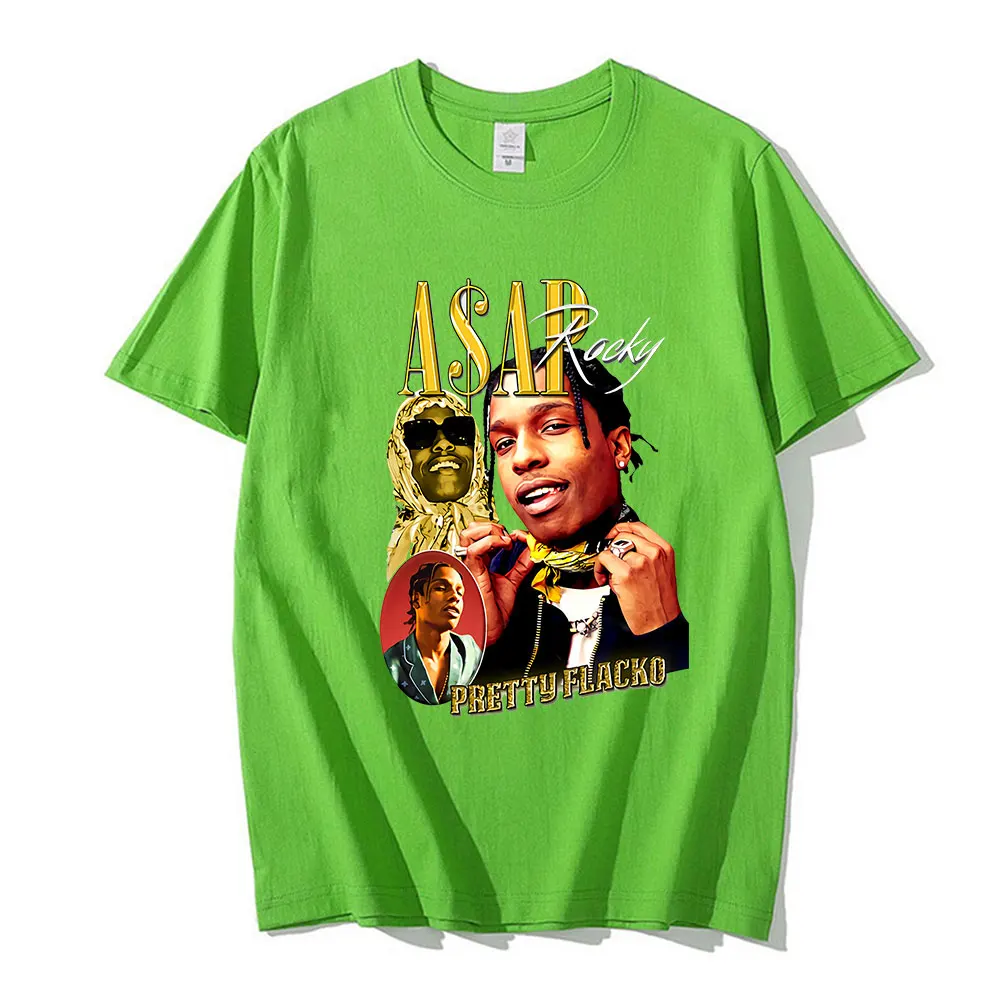 Hip Hop Rapper Asap Rocky T- Shirt Men Women Streetwear Harajuku Vintage T Shirt Graphic Printed Casual Short Sleeve Tee Shirt
Hip Hop Rapper Asap Rocky T- Shirt Men Women Streetwear Harajuku Vintage T Shirt Graphic Printed Casual Short Sleeve Tee Shirt