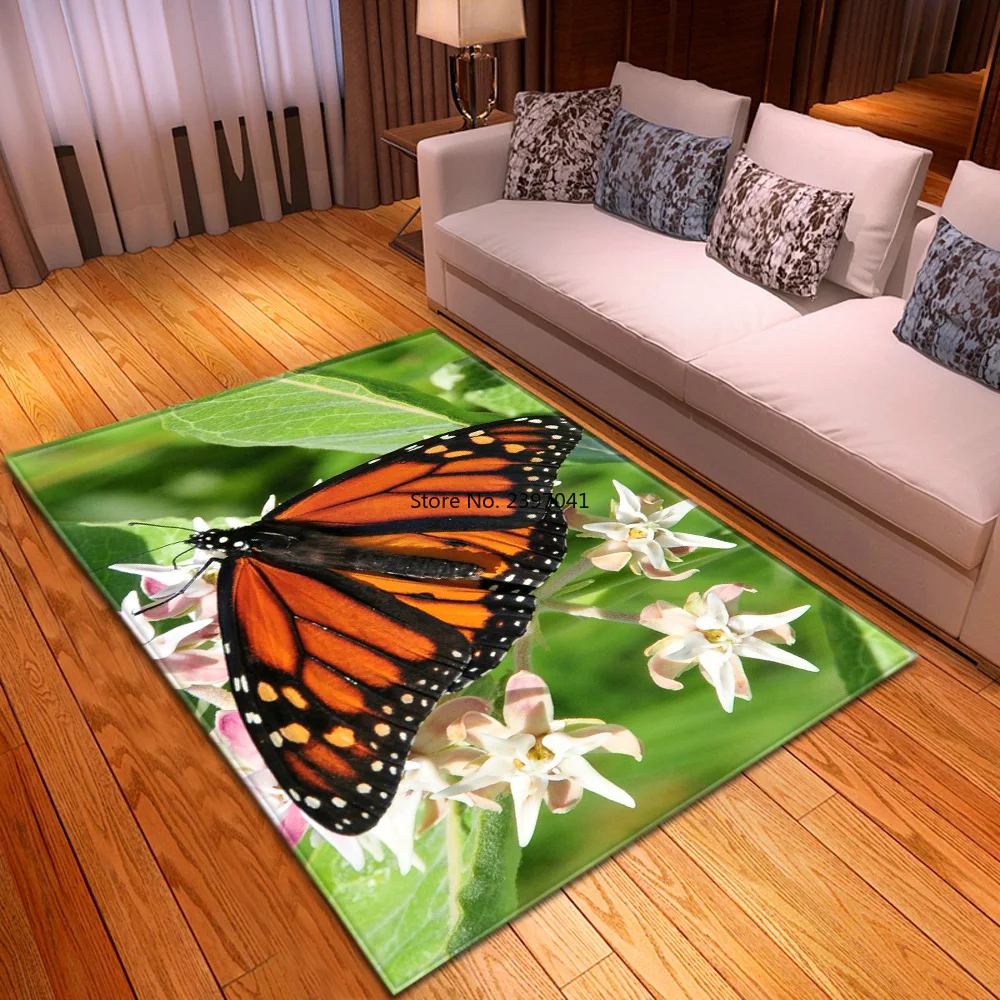 3D Butterfly Print Large Size Carpets for Living Room Bedroom decor Carpet Cartoon Kids Play Area Rug Gifts for girls Floor Mats
3D Butterfly Print Large Size Carpets for Living Room Bedroom decor Carpet Cartoon Kids Play Area Rug Gifts for girls Floor Mats