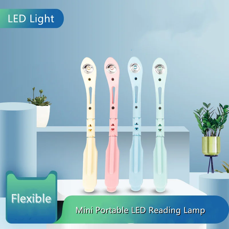 Night Light Book Light with Clip Mini Portable LED Reading Lamp Energy-Saving Travel Bedroom Folder of Lights Flexible LED Light
Night Light Book Light with Clip Mini Portable LED Reading Lamp Energy-Saving Travel Bedroom Folder of Lights Flexible LED Light