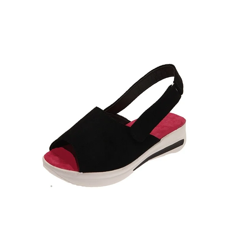 Sports Sandals Women's Summer New Style Hot Sale Suede Fashion Sandals Women's Thick-soled Hollow Fish Mouth Shoes Ladies Shoes 
Sports Sandals Women's Summer New Style Hot Sale Suede Fashion Sandals Women's Thick-soled Hollow Fish Mouth Shoes Ladies Shoes