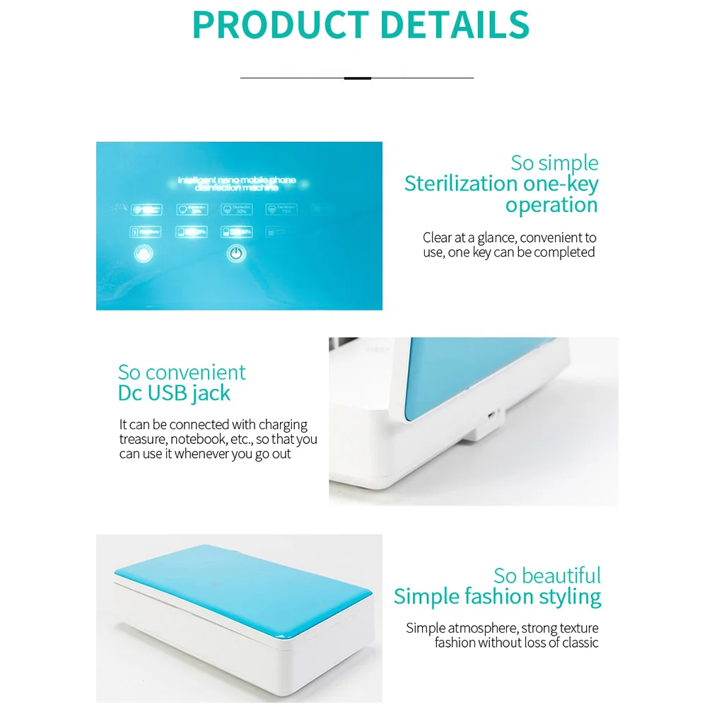 UV Light Phone Sterilizer, Aromatherapy Function Mask Disinfector, Cell Phone Cleaner For IOS Android Smartphones Jewelry Watch 
UV Light Phone Sterilizer, Aromatherapy Function Mask Disinfector, Cell Phone Cleaner For IOS Android Smartphones Jewelry Watch