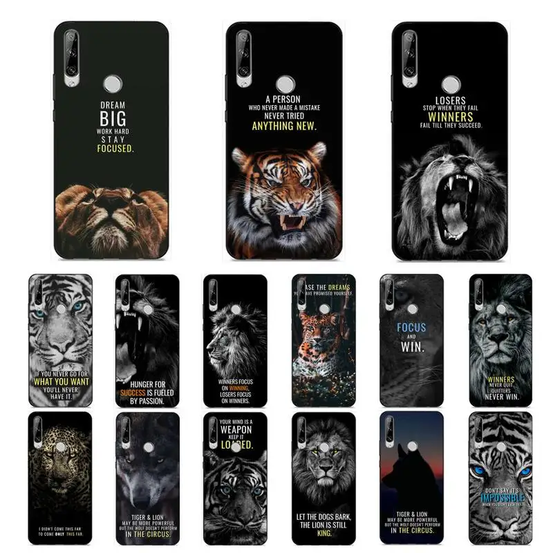 MaiYaCa Wolf Lion Tiger Animal Text Phone Case for Huawei Y 6 9 7 5 8s prime 2019 2018 enjoy 7 plus
MaiYaCa Wolf Lion Tiger Animal Text Phone Case for Huawei Y 6 9 7 5 8s prime 2019 2018 enjoy 7 plus