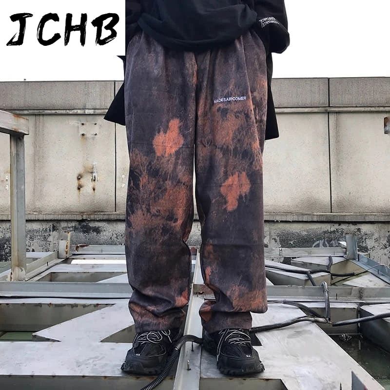 2021 Pants Women Chic Harajuku Tie Dye Retro Embroidery High Elastic Waist Teens Streetwear Unisex Oversized Full Length Couples
2021 Pants Women Chic Harajuku Tie Dye Retro Embroidery High Elastic Waist Teens Streetwear Unisex Oversized Full Length Couples