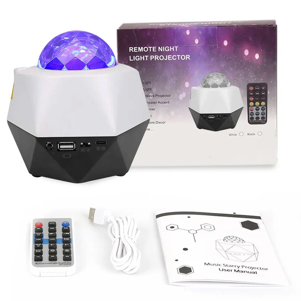 Starry Sky Galaxy LED Projector For Bedroom Decoration Ocean Wave Night Light Music Player Remote Rotation Valentine Gifts
Starry Sky Galaxy LED Projector For Bedroom Decoration Ocean Wave Night Light Music Player Remote Rotation Valentine Gifts