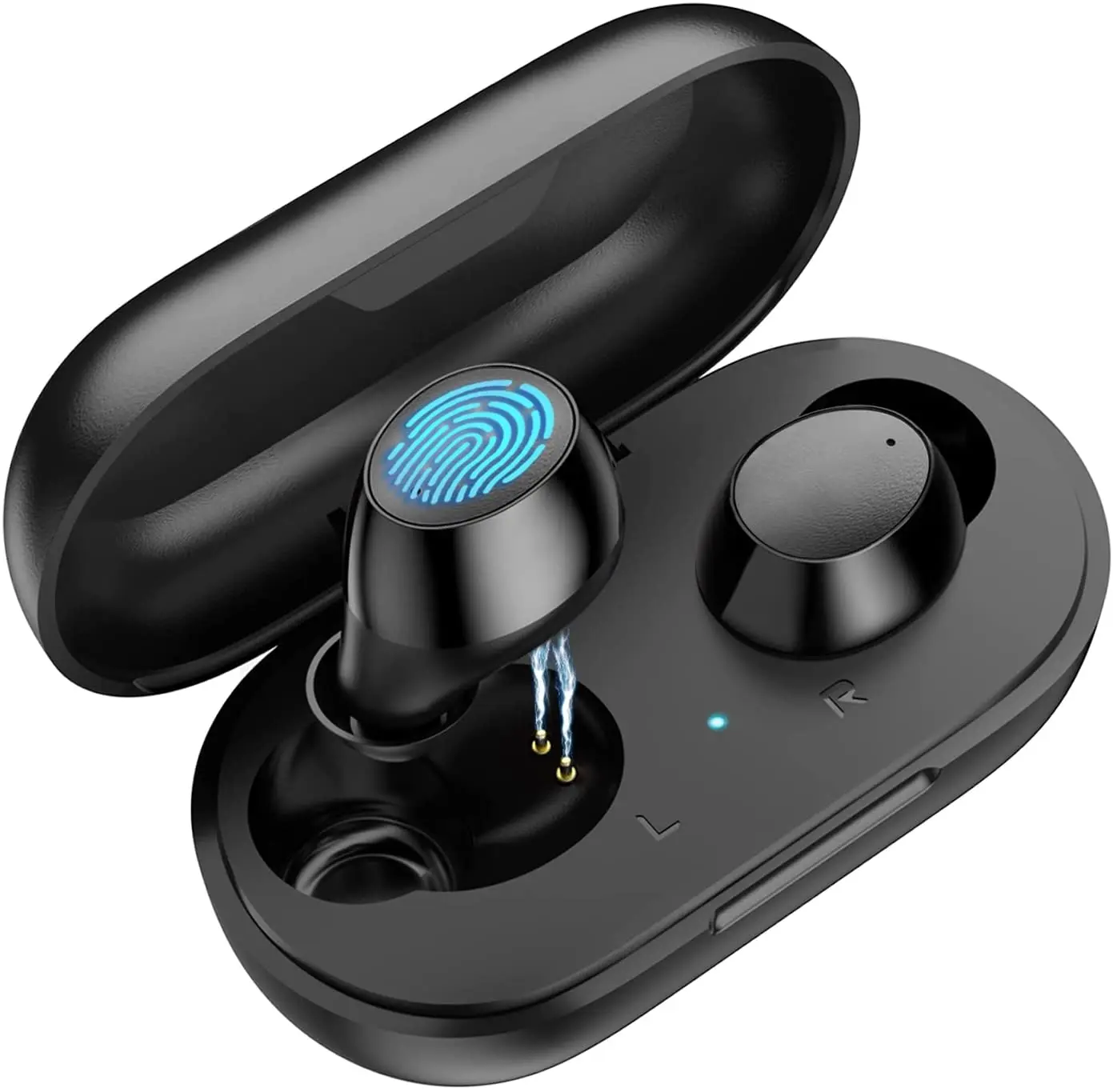 Беспроводные Bluetooth 5,0 наушники HSYK с сенсорным управлением, стереогарнитура 9D с микрофоном, спортивные наушники, водонепроницаемые наушники ...
Беспроводные Bluetooth 5,0 наушники HSYK с сенсорным управлением, стереогарнитура 9D с микрофоном, спортивные наушники, водонепроницаемые наушники ...