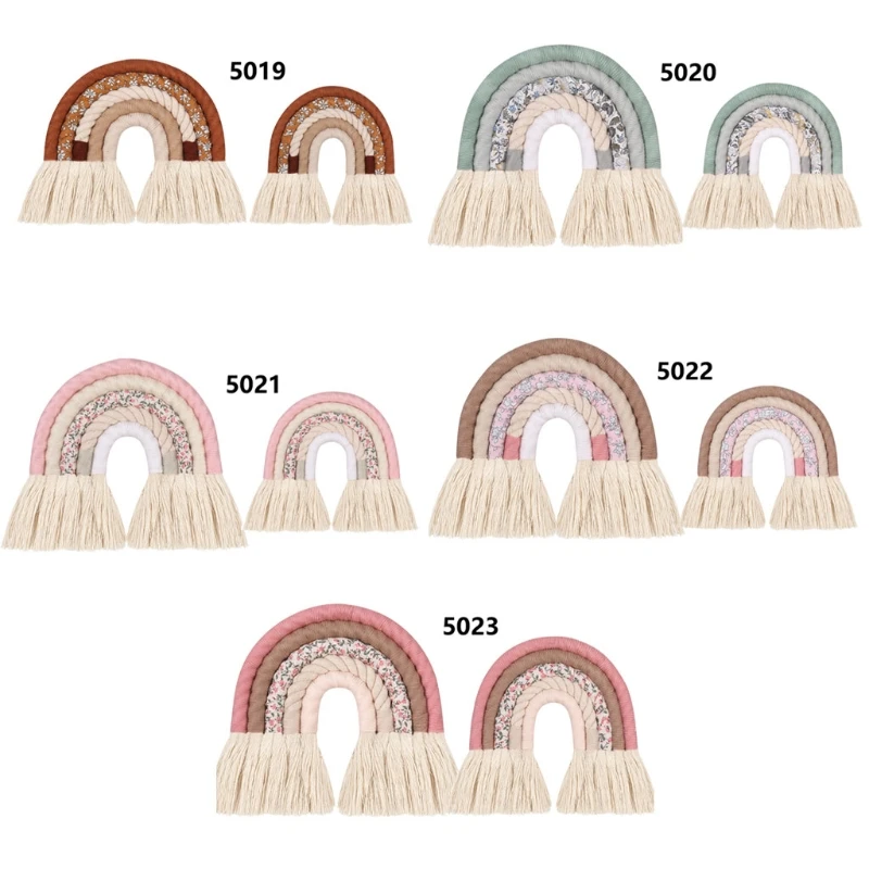 DIY Rope Rainbow Wall Hanging Decoration Handmade Woven Rainbow Decoration Nordic Ornament Baby Room Accessories Living Room Hom
DIY Rope Rainbow Wall Hanging Decoration Handmade Woven Rainbow Decoration Nordic Ornament Baby Room Accessories Living Room Hom