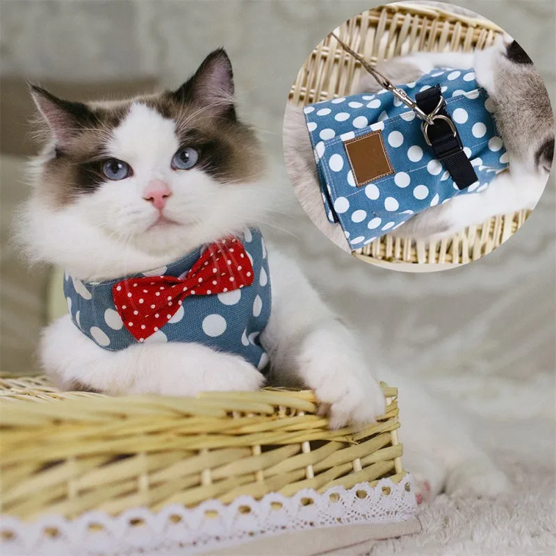 Pet Dog Cat Collar Chest Dog Harness Vest Cat Pet Dogs Chest Back Traction Ropes Clothes Tie Cats Ropes Pets Home Walking Supply
Pet Dog Cat Collar Chest Dog Harness Vest Cat Pet Dogs Chest Back Traction Ropes Clothes Tie Cats Ropes Pets Home Walking Supply
