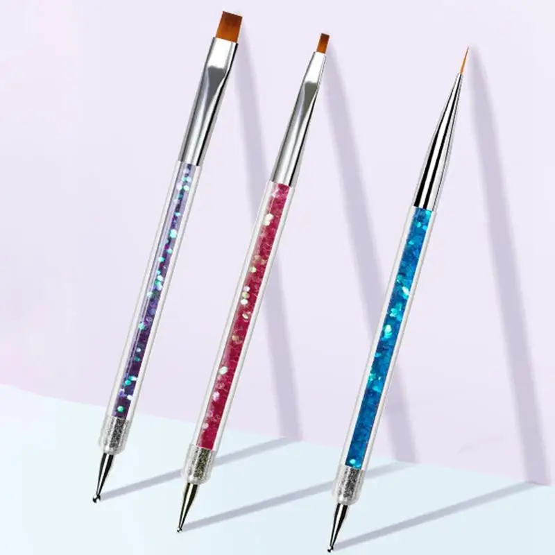 5PCS Kapmore Nail Pen Double Headed Sequins Nail Painting Pen Nail Liner Pen Nail Brushes for Women Girls Manicure Tool
5PCS Kapmore Nail Pen Double Headed Sequins Nail Painting Pen Nail Liner Pen Nail Brushes for Women Girls Manicure Tool