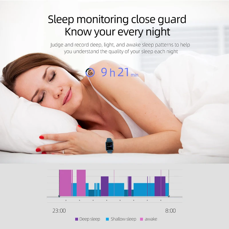 TOLIFEEL P8 1.4 Inch Smartwatch Men Full Touch Multi-Sport Mode With Smart Watch Women Heart Rate Monitor For iOS Android
TOLIFEEL P8 1.4 Inch Smartwatch Men Full Touch Multi-Sport Mode With Smart Watch Women Heart Rate Monitor For iOS Android