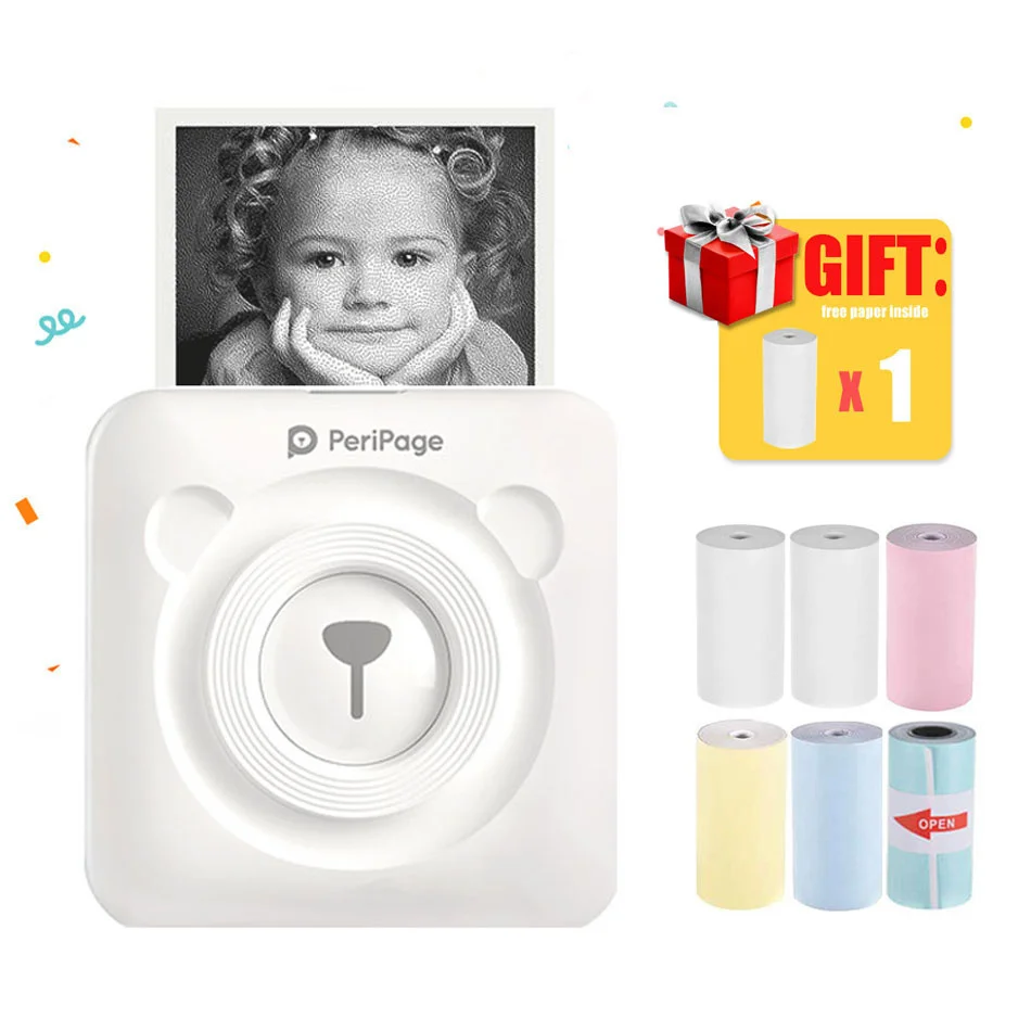 Портативный Bluetooth термопринтер, мини фотопринтер, подходит для Android мобильный телефон, 58 мм, карманный 
Портативный Bluetooth термопринтер, мини фотопринтер, подходит для Android мобильный телефон, 58 мм, карманный