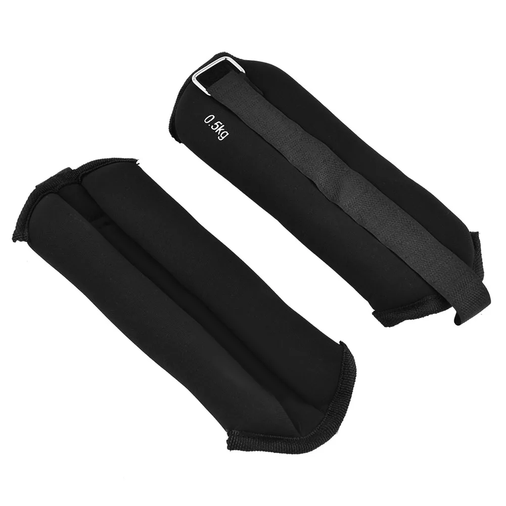 Black 2 * 0.5kg Running Exercise Ankle Wrist Iron Sand Bag Adjustable Strap Sport Sandbag
Black 2 * 0.5kg Running Exercise Ankle Wrist Iron Sand Bag Adjustable Strap Sport Sandbag