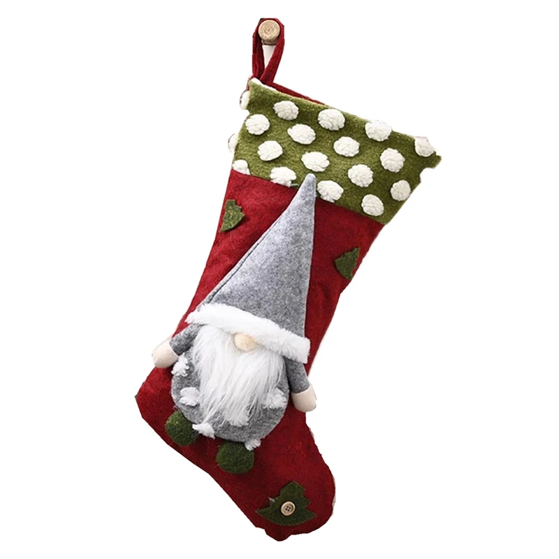 3Pc Personalized Christmas Stockings Christmas Decoration Fireplace Hanging Ornaments Family Holiday Decorations 
3Pc Personalized Christmas Stockings Christmas Decoration Fireplace Hanging Ornaments Family Holiday Decorations