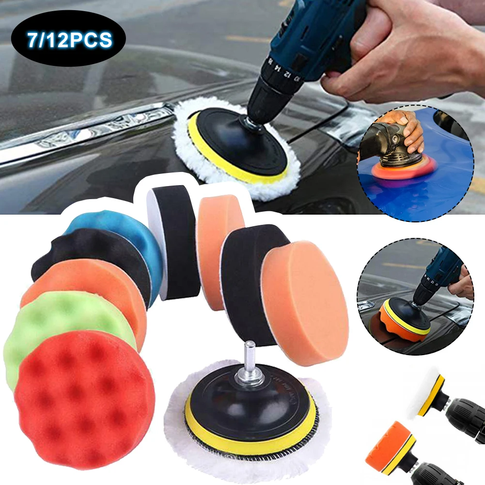 3 Inch Polishing Drill Pad Kit Car Sponge Foam Buffing Polishing Machine Pad Set for Car Polishing Waxing SealingGlazeProducts
3 Inch Polishing Drill Pad Kit Car Sponge Foam Buffing Polishing Machine Pad Set for Car Polishing Waxing SealingGlazeProducts