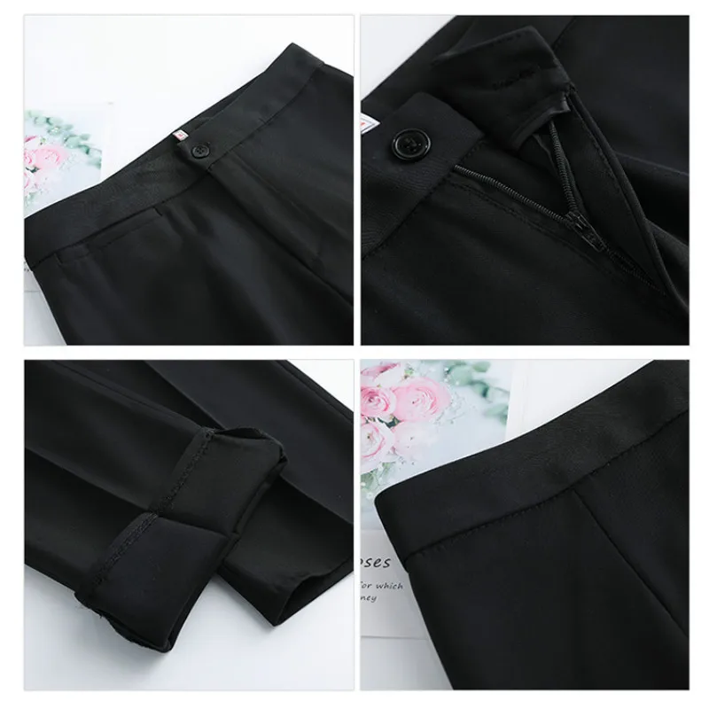 2020 new spring and autumn pants suit two-piece feminine Casual temperament ladies professional ladies blazer Slim trousers
2020 new spring and autumn pants suit two-piece feminine Casual temperament ladies professional ladies blazer Slim trousers