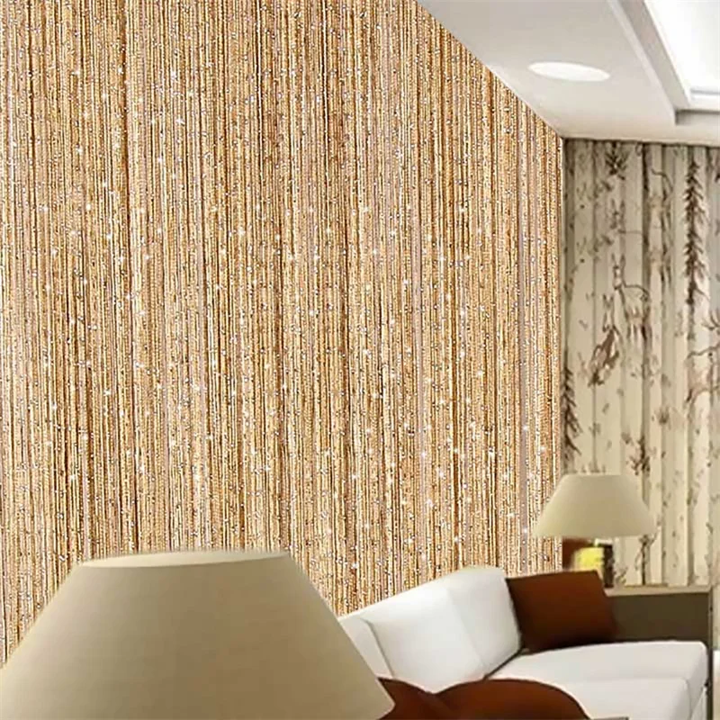Luxury Crystal Curtain Flash Line Shiny Tassel String Door Curtain Window Room Divider Home Decoration Cortinas 200x100 cm
Luxury Crystal Curtain Flash Line Shiny Tassel String Door Curtain Window Room Divider Home Decoration Cortinas 200x100 cm