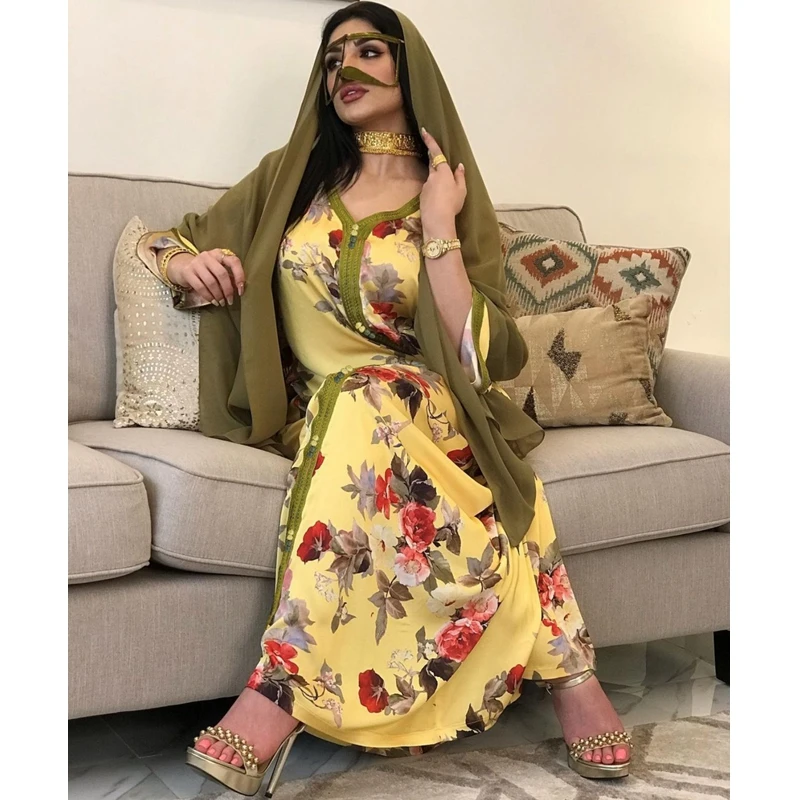 Wepbel Long Lace Robe Dress Islamic Clothing Women Muslim Abaya Dress Long Sleeve Printed Muslim Middle East Ramadan Kaftan
Wepbel Long Lace Robe Dress Islamic Clothing Women Muslim Abaya Dress Long Sleeve Printed Muslim Middle East Ramadan Kaftan