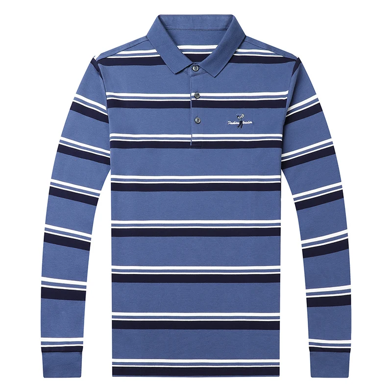 Top Quality New Fashion Brand Designer Turn Down Collar Mens Long Sleeve Polo Shirt Plain Striped Casual Tops Mens Clothing 2021
Top Quality New Fashion Brand Designer Turn Down Collar Mens Long Sleeve Polo Shirt Plain Striped Casual Tops Mens Clothing 2021