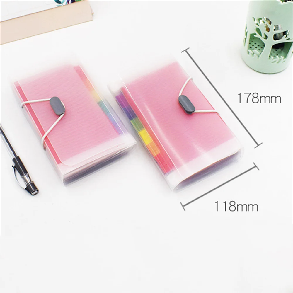 A6 Plastic Portable File Folder Extension Wallet Bill Receipt File Sorting Organizer Office Storage Bag Folders Filing Products
A6 Plastic Portable File Folder Extension Wallet Bill Receipt File Sorting Organizer Office Storage Bag Folders Filing Products