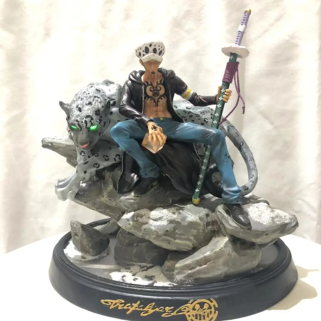 One Piece Anime Figure Operation Devil Fruit GK Trafalgar Law Snow Leopard Scene Anime Statue Action Figure Boxed Doll Model Toy 
One Piece Anime Figure Operation Devil Fruit GK Trafalgar Law Snow Leopard Scene Anime Statue Action Figure Boxed Doll Model Toy