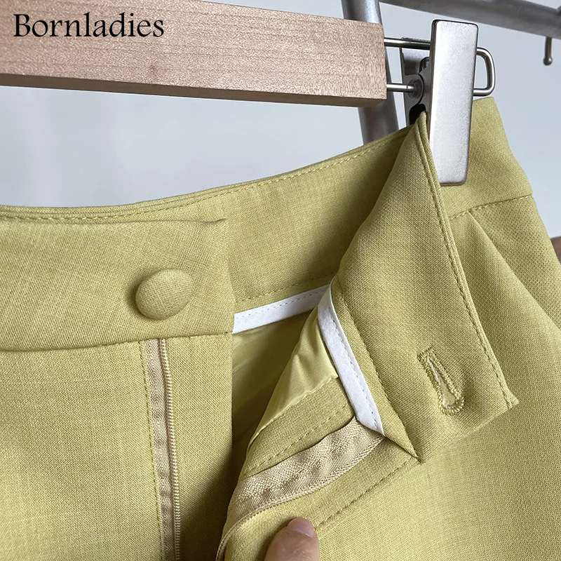Bornladies Women Green Skirt Suits Elegant Single-breasted Short Suit Jacket & Pencil Skirt 2021 Summer New Ladies Blazer Sets 
Bornladies Women Green Skirt Suits Elegant Single-breasted Short Suit Jacket & Pencil Skirt 2021 Summer New Ladies Blazer Sets
