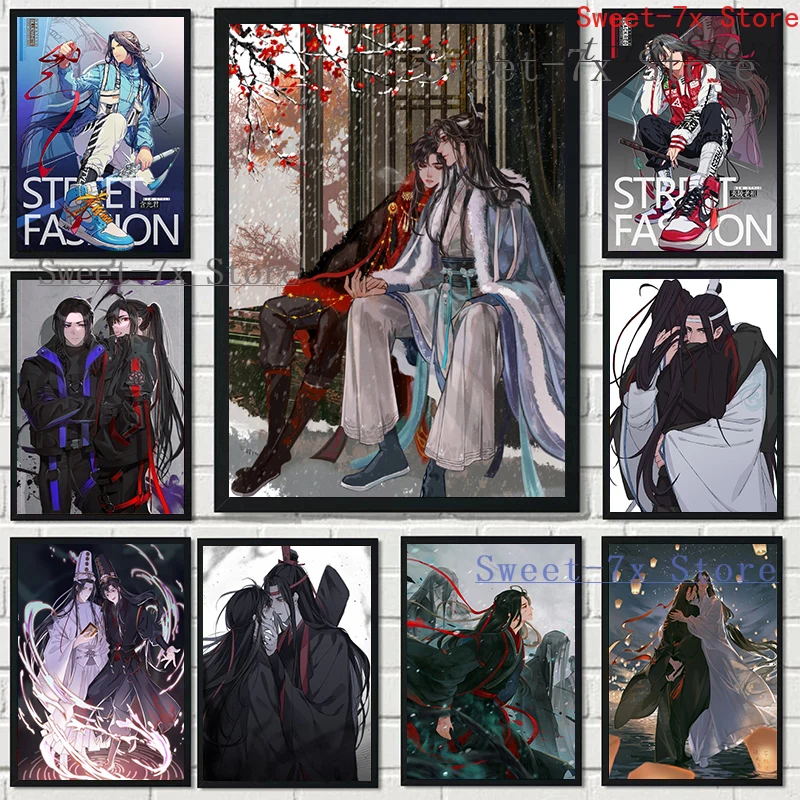 Mo Dao Zu Shi Wei WuXian Anime Canvas Painting Art Nordic Posters and Prints Wall Pictures for Living Room Decor Frameless
Mo Dao Zu Shi Wei WuXian Anime Canvas Painting Art Nordic Posters and Prints Wall Pictures for Living Room Decor Frameless