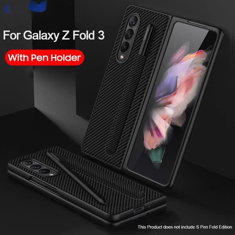 Z Fold 3 Case with Pen Holder For Samsung Galaxy Z Fold 3 5G Case Cover Full Protection S Pen Slot Hard Capa For Samsung Fold3
Z Fold 3 Case with Pen Holder For Samsung Galaxy Z Fold 3 5G Case Cover Full Protection S Pen Slot Hard Capa For Samsung Fold3