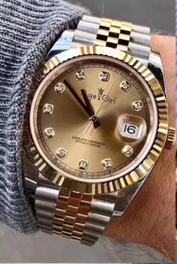 Classic New Automatic Mechanical Men Datejust Stainless Steel Sapphire Diamonds Silver Gold Black Grey President 41mm Watch
Classic New Automatic Mechanical Men Datejust Stainless Steel Sapphire Diamonds Silver Gold Black Grey President 41mm Watch