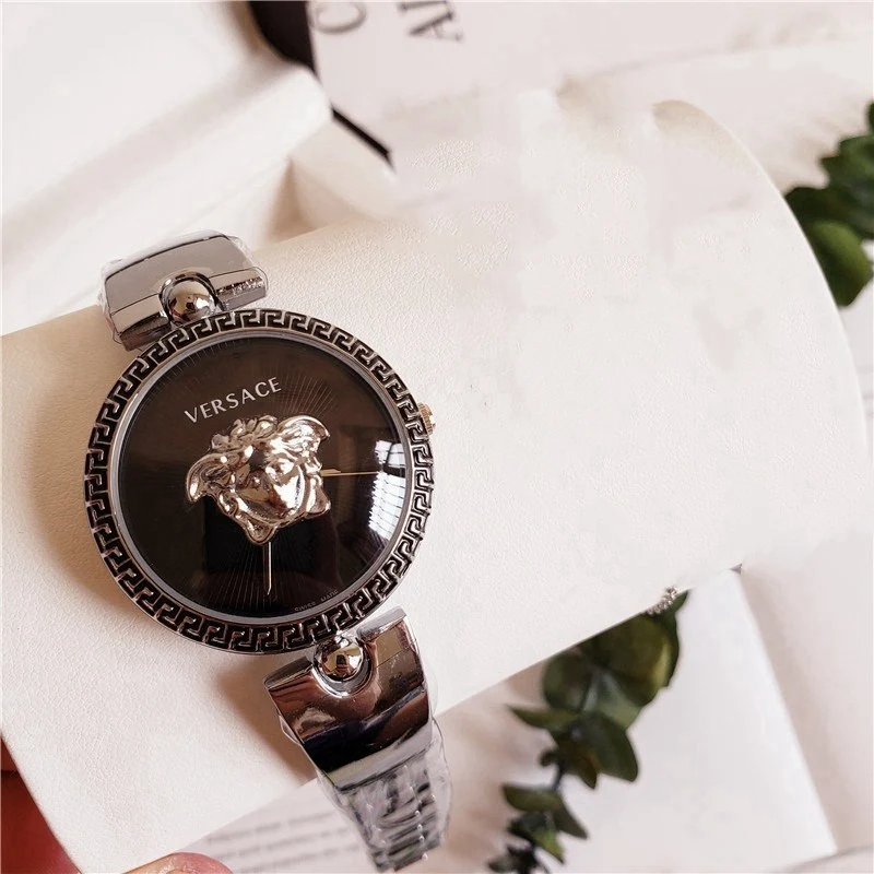 Versace- Luxury Brand quartz women Watches Quartz Watch Stainless Steel Strap wristwatch classic business dress watch 87
Versace- Luxury Brand quartz women Watches Quartz Watch Stainless Steel Strap wristwatch classic business dress watch 87