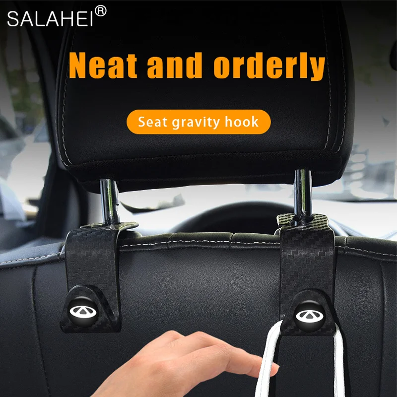 Carbon Fiber Texture Car Seat Back Hooks For Chery Tiggo 3 5 Chery ARRIZO 3 7 Chery E3 E5 Bonus Portable Hanger Holder Storage
Carbon Fiber Texture Car Seat Back Hooks For Chery Tiggo 3 5 Chery ARRIZO 3 7 Chery E3 E5 Bonus Portable Hanger Holder Storage