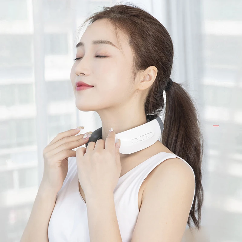 Electric Neck Massager Far Infrared Heating Pain Relief Health Care Relaxation TENS Cervical Vertebra Physiotherapy Massger
Electric Neck Massager Far Infrared Heating Pain Relief Health Care Relaxation TENS Cervical Vertebra Physiotherapy Massger