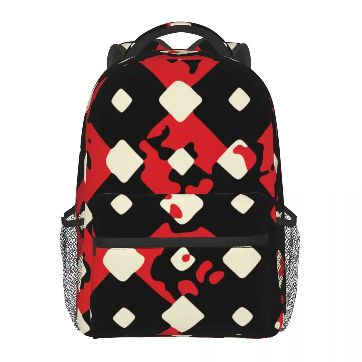 Women Backpack Casual Travel Bag Black And Red Pattern School Bag Fashion Shoulder Bag For Teenage Girl Bagpack
Women Backpack Casual Travel Bag Black And Red Pattern School Bag Fashion Shoulder Bag For Teenage Girl Bagpack