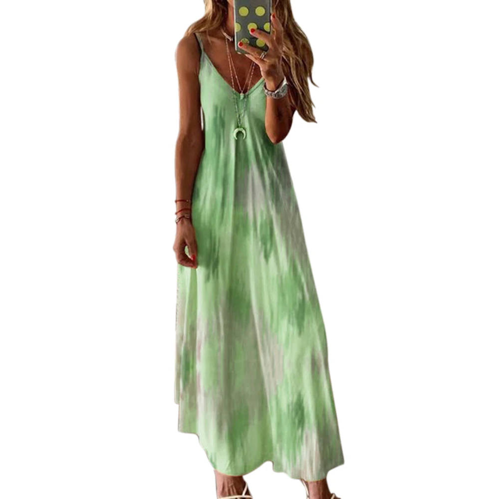 Tie Dye Print V-neck Spaghetti Strap Maxi Dress Loose Sexy Sleeveless Female Dress Party Club Beach Long Dresses Vestidos
Tie Dye Print V-neck Spaghetti Strap Maxi Dress Loose Sexy Sleeveless Female Dress Party Club Beach Long Dresses Vestidos