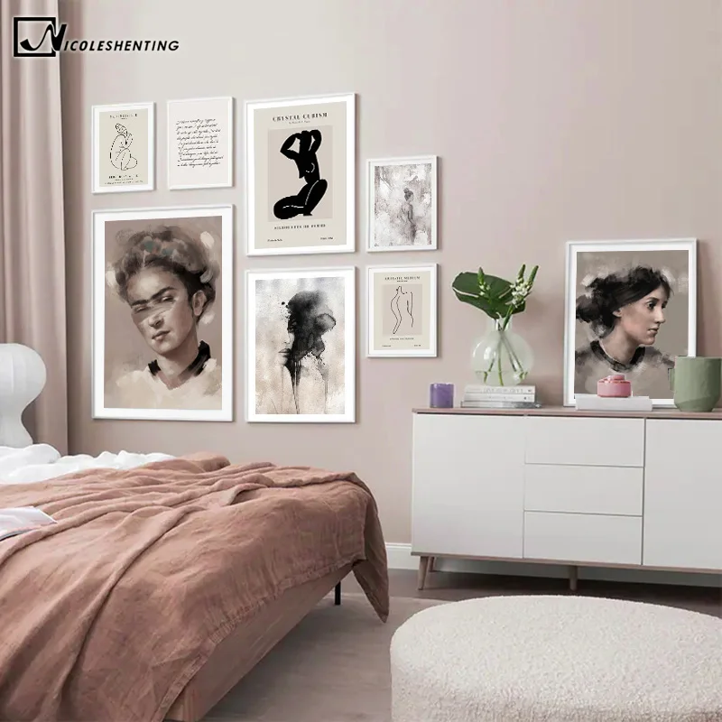 HD Print Abstract Line Art Portrait Poster Artwork Modern Nordic Canvas Painting on Wall Picture for Living Room Home Decoration
HD Print Abstract Line Art Portrait Poster Artwork Modern Nordic Canvas Painting on Wall Picture for Living Room Home Decoration