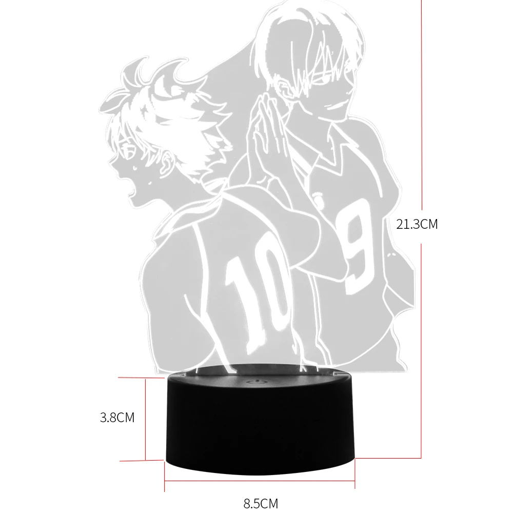 Anime Haikyuu Night Light Shoyo Hinata Figure Acrylic Led for Kids Bedroom Decor Nightlight Manga Cool Gift Child 3D Table Lamp
Anime Haikyuu Night Light Shoyo Hinata Figure Acrylic Led for Kids Bedroom Decor Nightlight Manga Cool Gift Child 3D Table Lamp