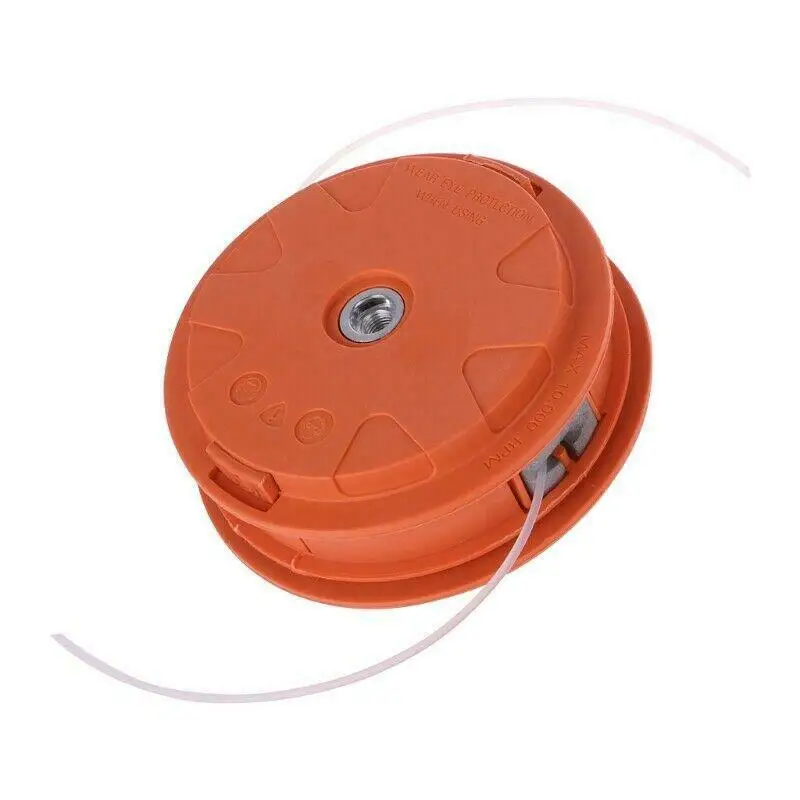 Universal Orange Strimmer Bump Feed Line Spool Brush Cutter Grass Replacement Trimmer Head Hardened Aluminum Garden Accessories 
Universal Orange Strimmer Bump Feed Line Spool Brush Cutter Grass Replacement Trimmer Head Hardened Aluminum Garden Accessories